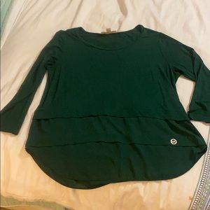 Michael Kors Large Hunter Green Shirt